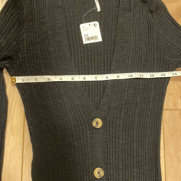 Free People Date Night Cardi, Black, size XS - Picture 12 of 16
